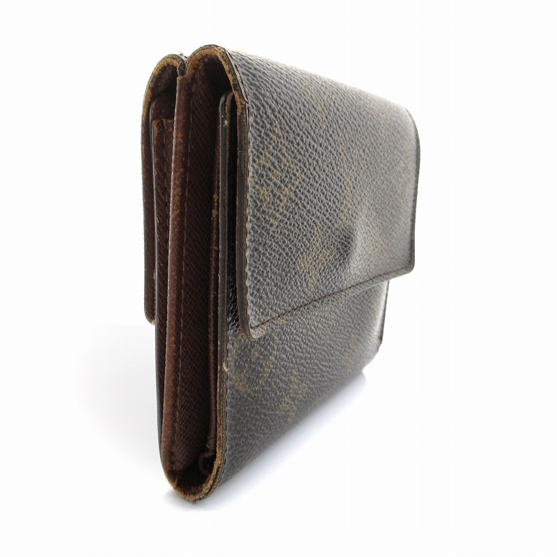 j83　エリーズ　モノグラム　ルイヴィトン　三つ折り財布 ルイヴィトン モノグラム エリーズ 三つ折り財布 wホック ルイ