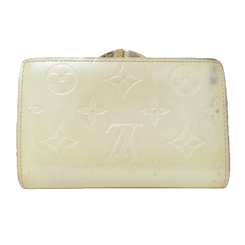 ルイヴィトン LOUIS VUITTON モノグラムヴェルニ ポルトモネ ビエ  