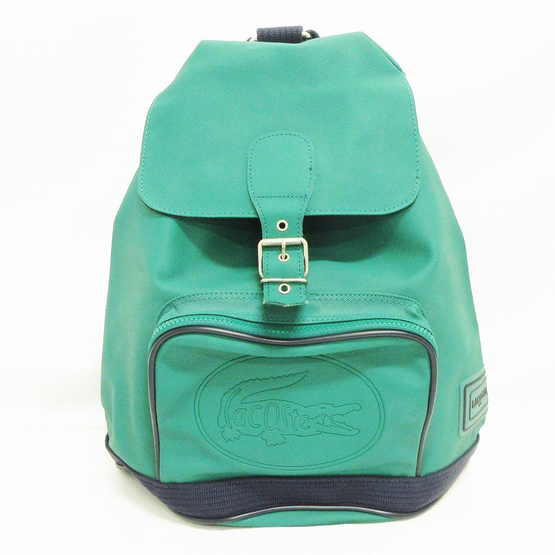 ラコステ LACOSTE 90s ヴィンテージ リュック バックパック ビックワニ 