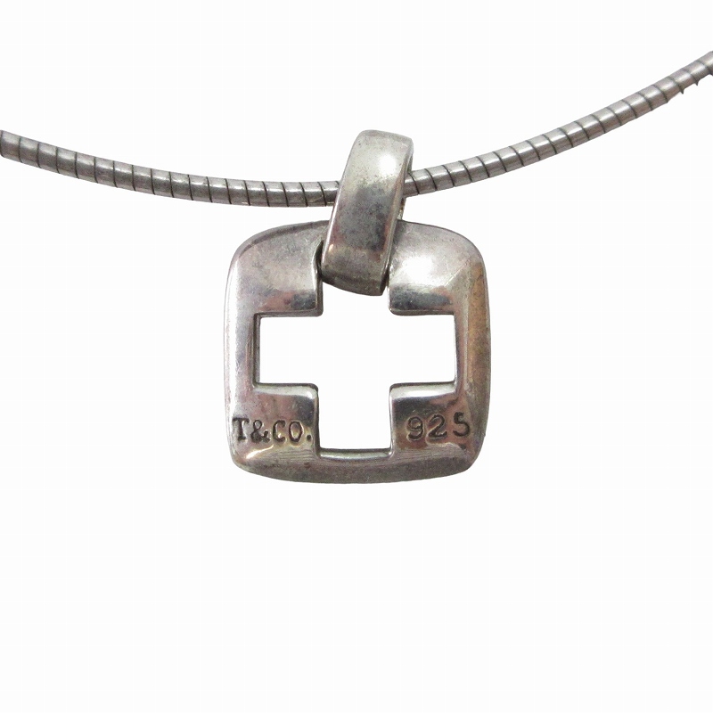 Tiffany & Co. 925シルバー クロス ペンダント ティファニー TIFFANY