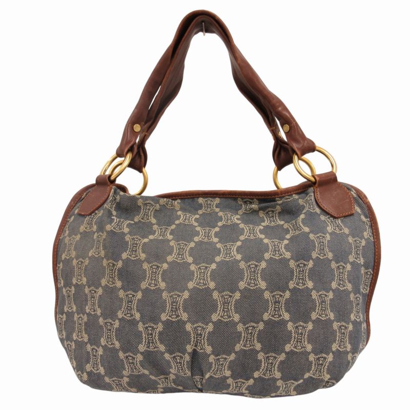 セリーヌ CELINE ハンドバッグ パリマカダム デニム ビタースウィート 