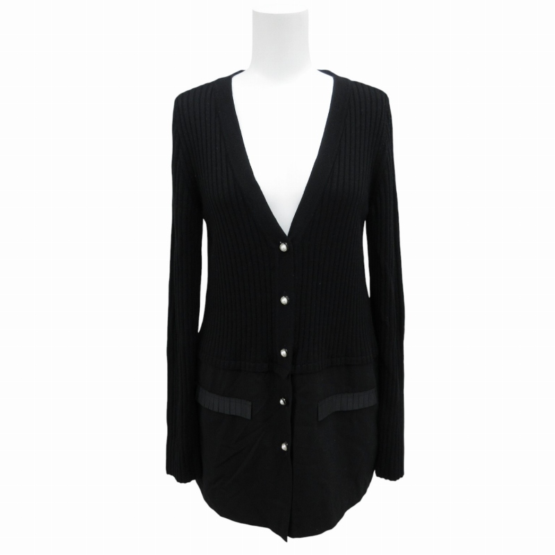 FOXEY ブラック カーディガン 38 FOXEY NEWYORK フォクシー ブラック