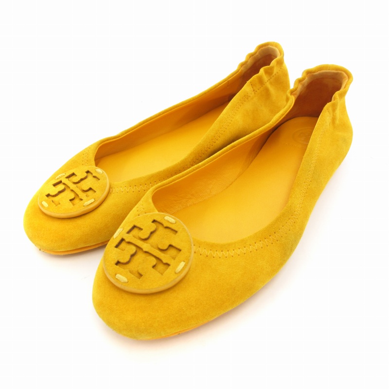 トリーバーチ TORY BURCH フラットシューズ バレエ スエード ラウンド 