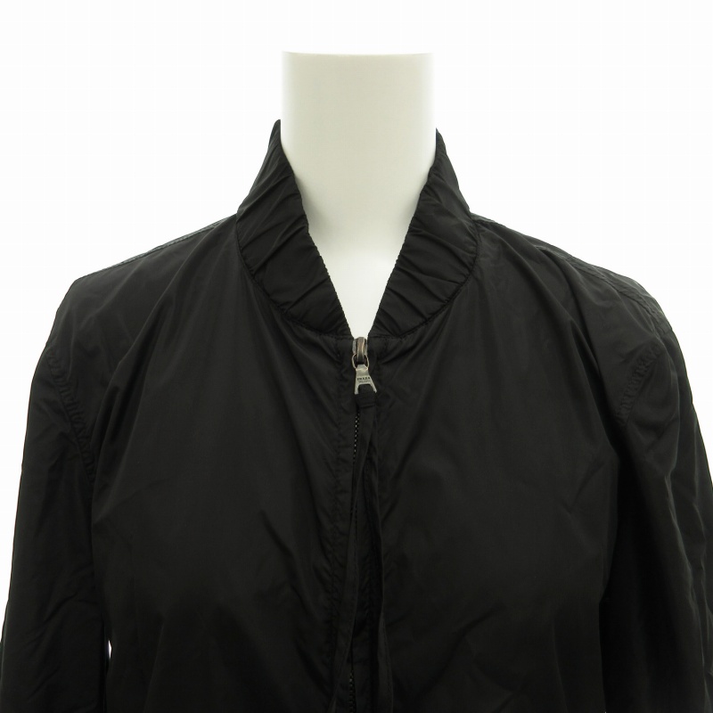 プラダ PRADA 美品 ナイロンジャケット ブルゾン ジップアップ