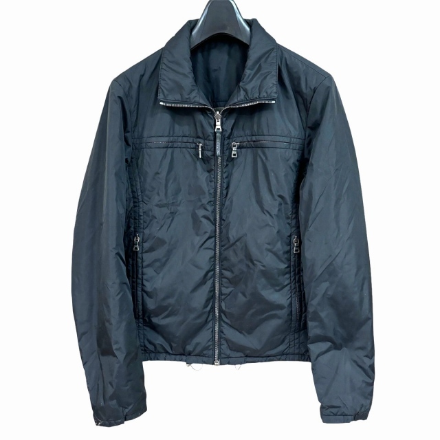 プラダ PRADA Art.sgv753 リバーシブル ブルゾン ナイロンジャケット