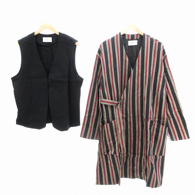 【未使用】Johnbull　ジョンブル　ロングダウンベスト　L 未使用】Johnbull ジョンブル ロングダウンベスト L