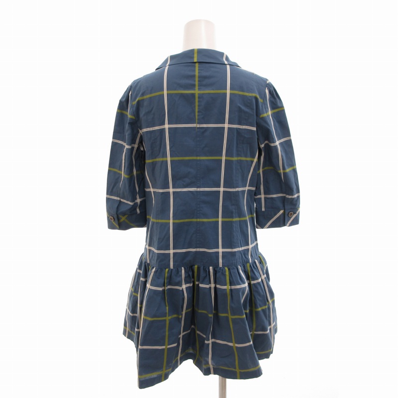 バーバリーズ ノバチェック シャツワンピース ブルー 水色 160 半袖 ベルト バーバリーズ ノバチェック シャツワンピース ブルー 水色 160 半袖