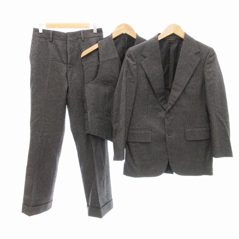ニューヨーカー NEWYORKER 3P スリーピース セットアップ シングル