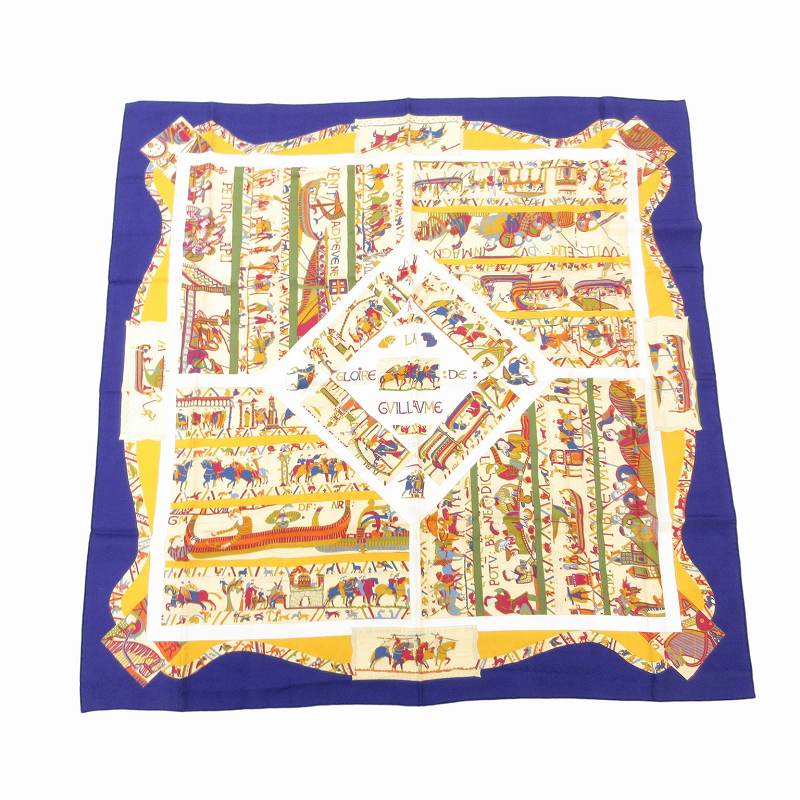 Hermesエルメススカーフカレ90ALAGLOIREDE GVILLAVME Hermesエルメススカーフカレ90ALAGLOIREDE GVILLAVME