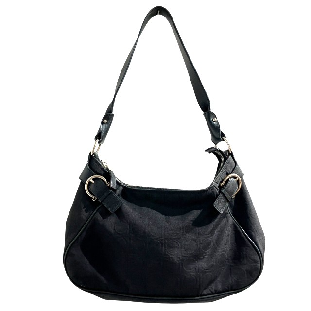 極美品 FERRAGAMO フェラガモ 本革 サコッシュ フェラガモ メンズ