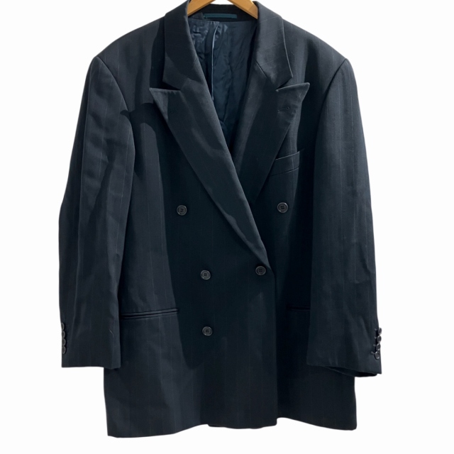 ヒューゴボス HUGO BOSS 美品 テーラードジャケット ブレザー ダブル 