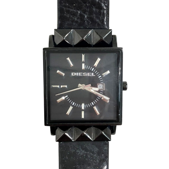 ディーゼル DIESEL 腕時計 ウォッチ クオーツ スタッズ レザー