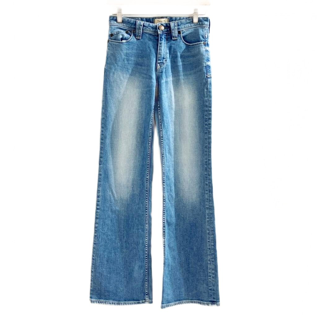 ヤヌーク デニムスラックス YANUKヤヌーク デニムパンツ ルーズ