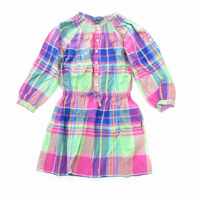 ラルフローレン Ralphlaulen ワンピース 長袖 ピンク 4T ラルフ