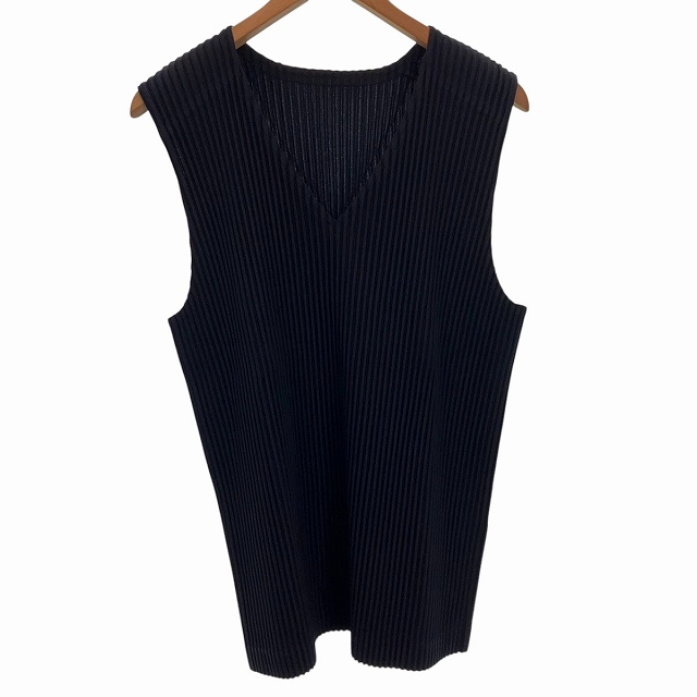 イッセイミヤケメン プリーツベスト ノースリーブ イッセイミヤケメン プリーツベスト ノースリーブ ISSEY MIYAKE