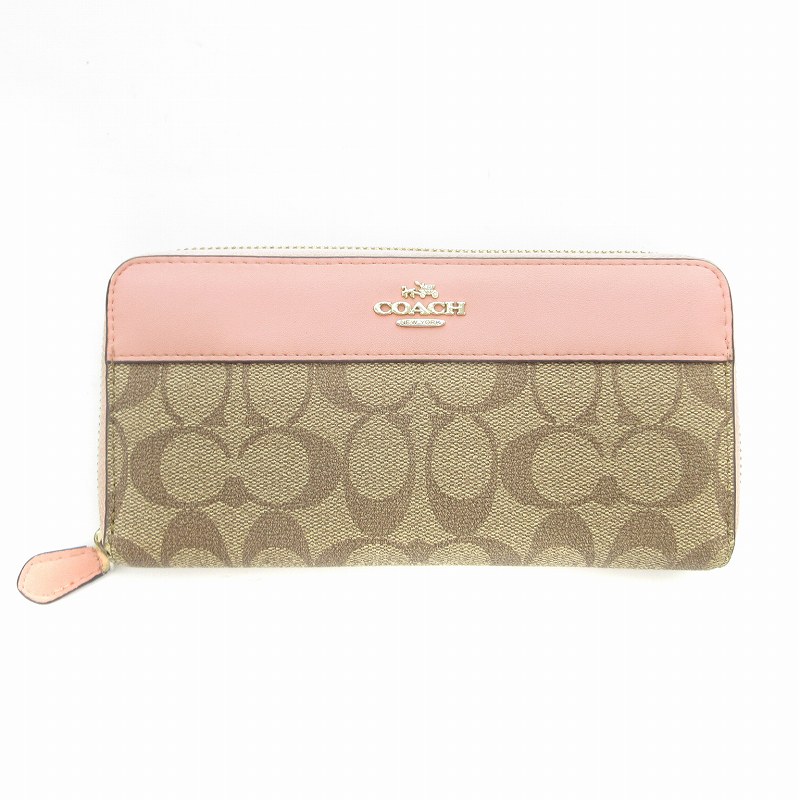 コーチ COACH 長財布 ラウンドファスナー シグネチャー バイ コーチ COACH 長財布 ラウンドファスナー シグネチャー バイ