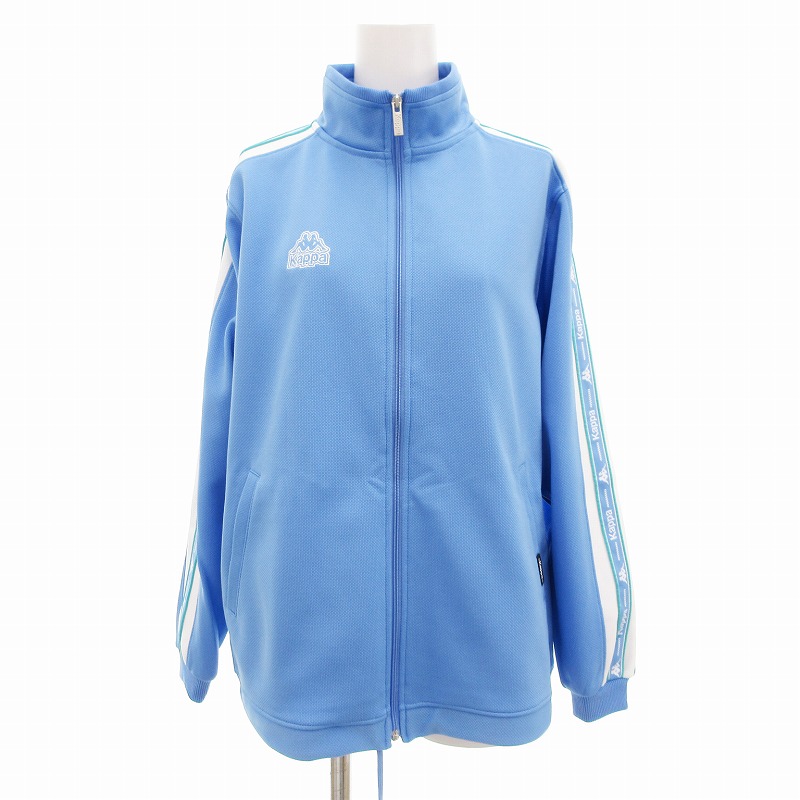 カッパ kappa 美品 トラックジャケット ジャージ フルジップ 長袖 ワン 