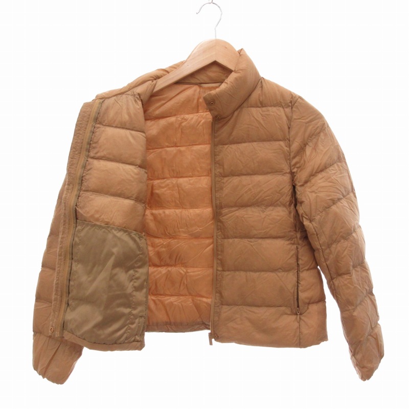 UNIQLO ULTRA LIGHT DOWN XL ベージュ 極美品♡UNIQLO ウルトラライト