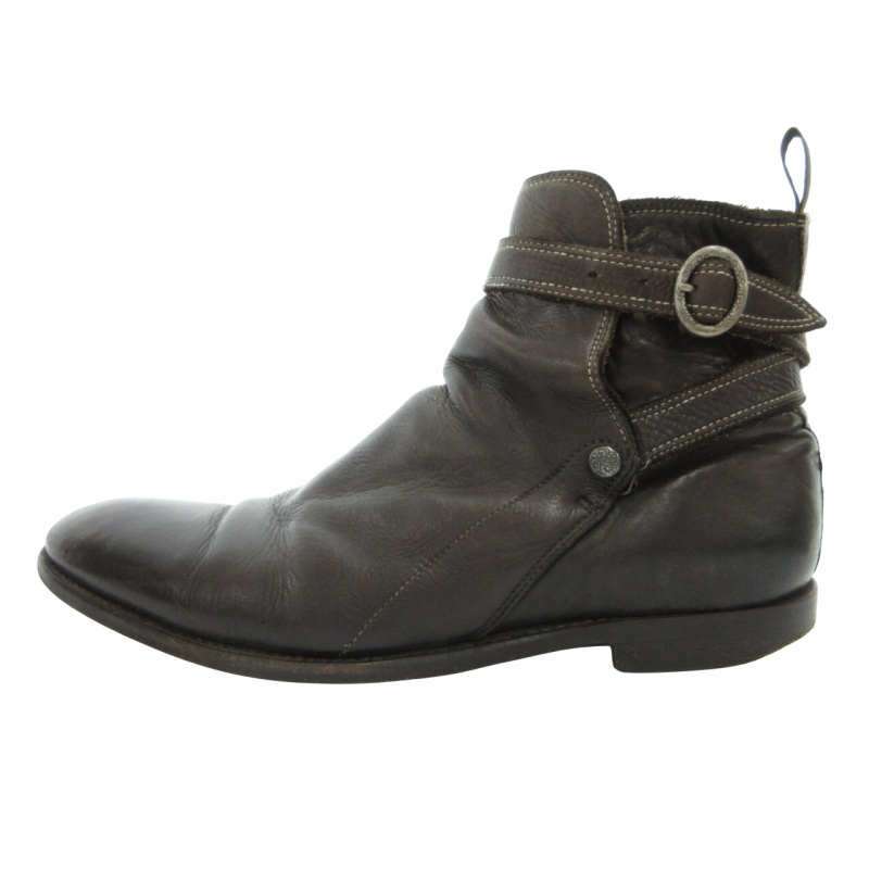 ポールスミス PaulSmith ショートブーツ 7 - レザー 黒 メンズ 靴