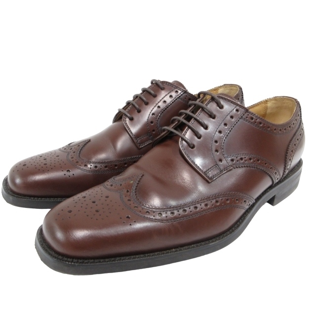 リーガル REGAL ウイングチップ フルブローグ レザー ビジネスシューズ  