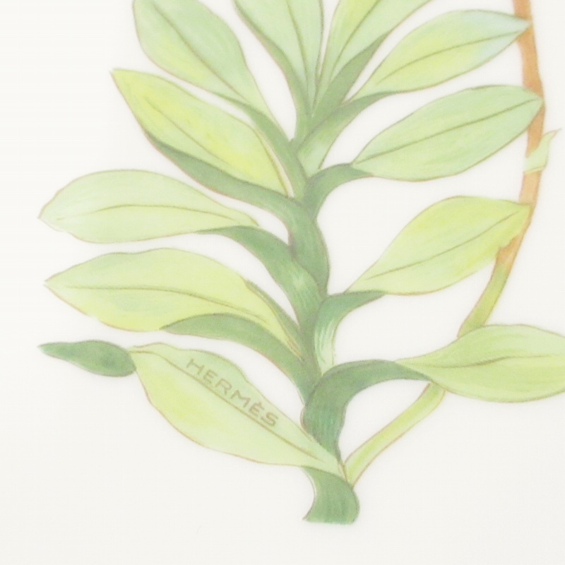 エルメス HERMES JARDIN des ORCHIDEES オーキッドの花 8 プレート 中