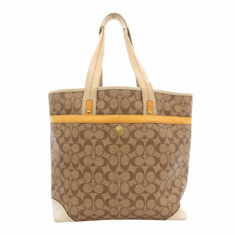 コーチ COACH シグネチャー トートバッグ ハンドバッグ