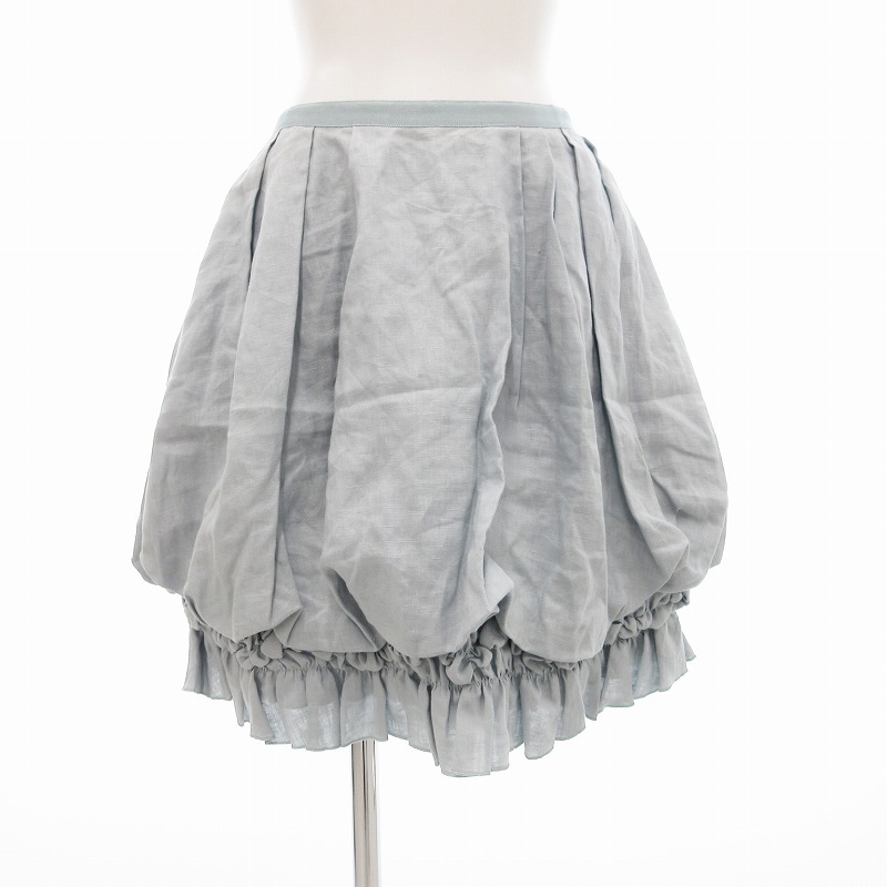 DAISY LIN FOXEY リネン 麻 スカート 38 麻100% daisy lin for foxey