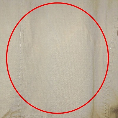 チャップス CHAPS 大きいサイズ フィールドジャケット ミリタリー リネン混 シャドーストライプ 2L ベージュ X メンズ