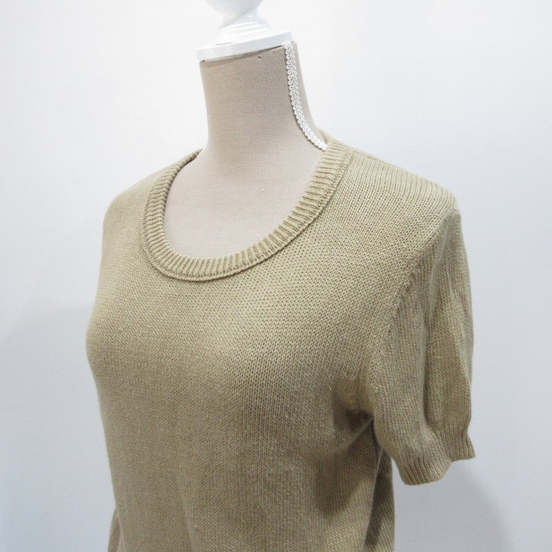 新品　未使用　ユナイテッドアローズ　半袖　カジュアル　ニット フリーサイズ ユナイテッドアローズ UNITED ARROWS ニット セーター リネン