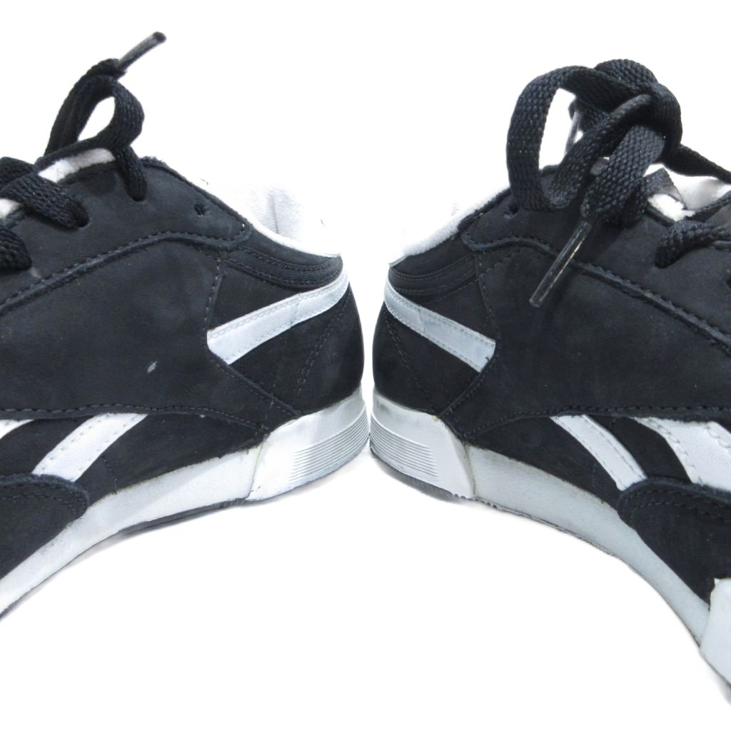 リーボック Reebok スニーカー シューズ スエード 黒 ブラック