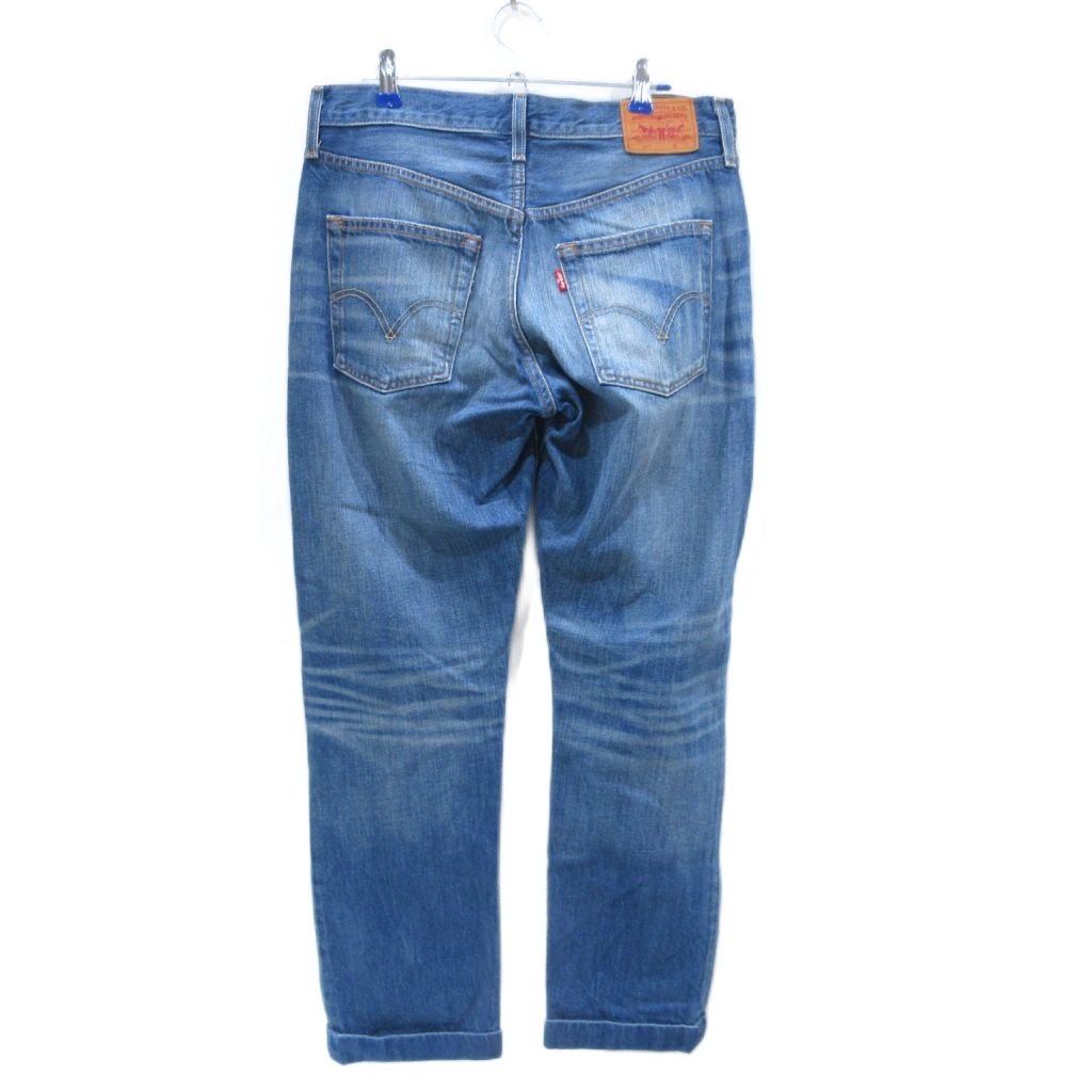 リーバイスLevi'sデニム パンツ リーバイス Levi's デニムパンツ ジーンズ 501 ストレート ダメージ加工 インディゴブルー W27 Levi's 501 デニム ジーンズ テーパード ダメージ加工 30 青