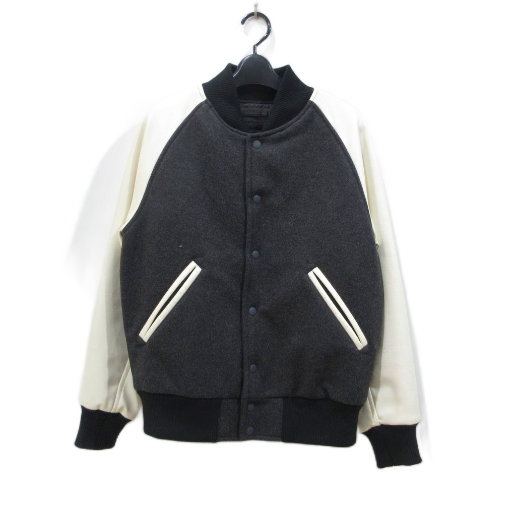 ユニクロ UNIQLO 22AW 美品 スタジアムジャンパー スタジャン ブルゾン 