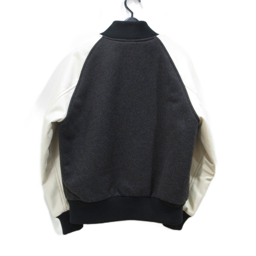 ユニクロ UNIQLO 22AW 美品 スタジアムジャンパー スタジャン ブルゾン 