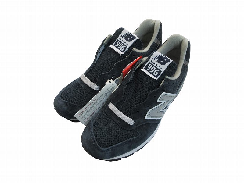 未使用品 ニューバランス NEW BALANCE スニーカー M996 ネイビー 24.5 メンズ レディース