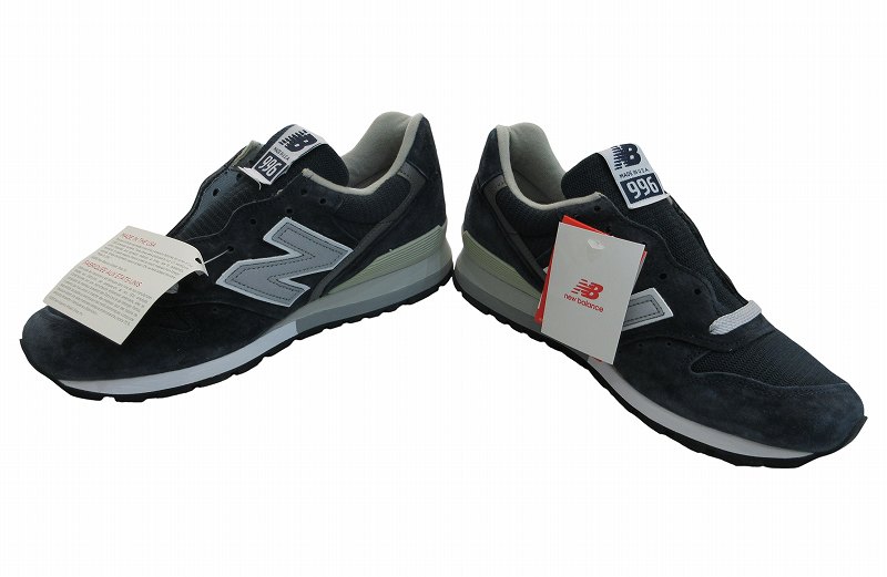 未使用品 ニューバランス NEW BALANCE スニーカー M996 ネイビー 24.5 メンズ レディース